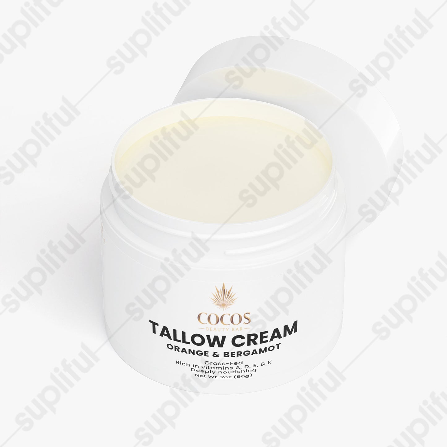 Tallow Cream Orange & Bergamot