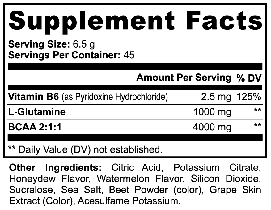 Cocos Beauty Bar Post Workout Powder (Honeydew/Watermelon)