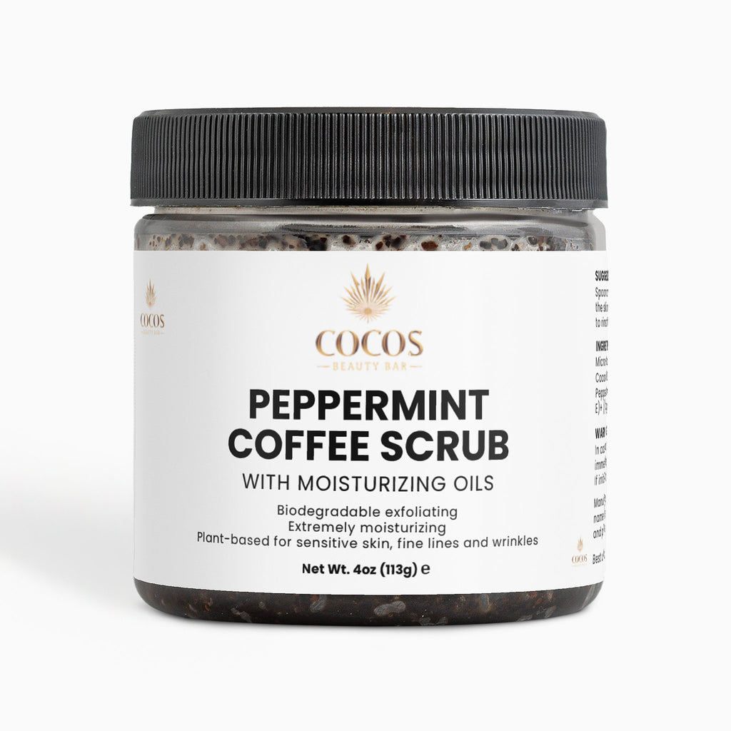 Peppermint Coffee Scrub