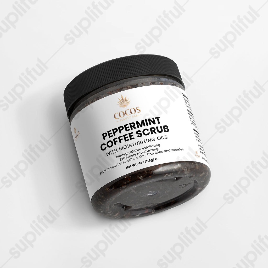 Peppermint Coffee Scrub