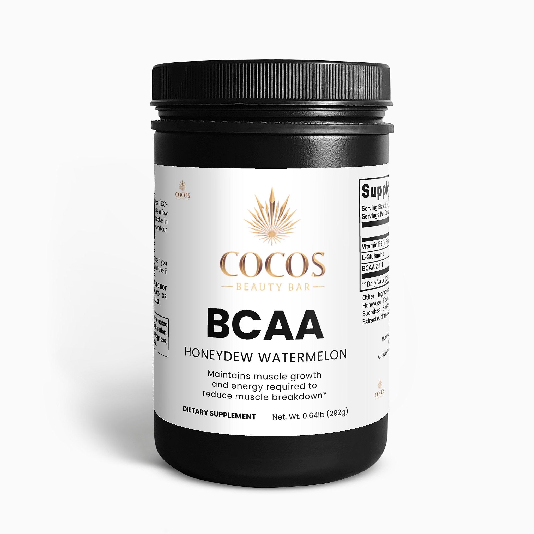 Cocos Beauty Bar Post Workout Powder (Honeydew/Watermelon)