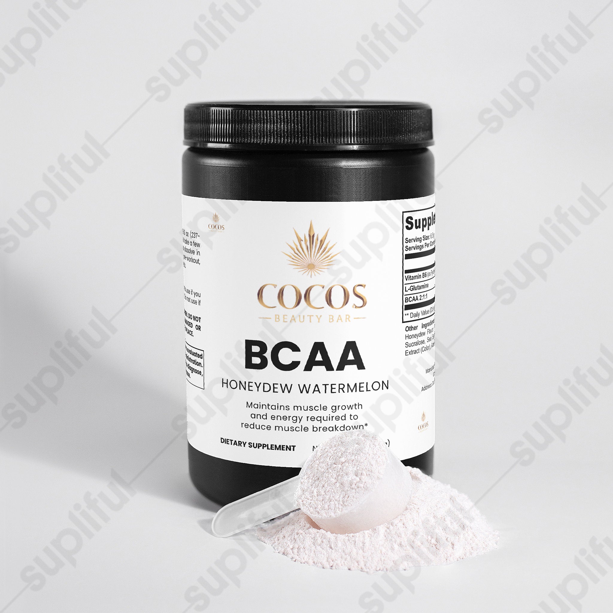 Cocos Beauty Bar Post Workout Powder (Honeydew/Watermelon)