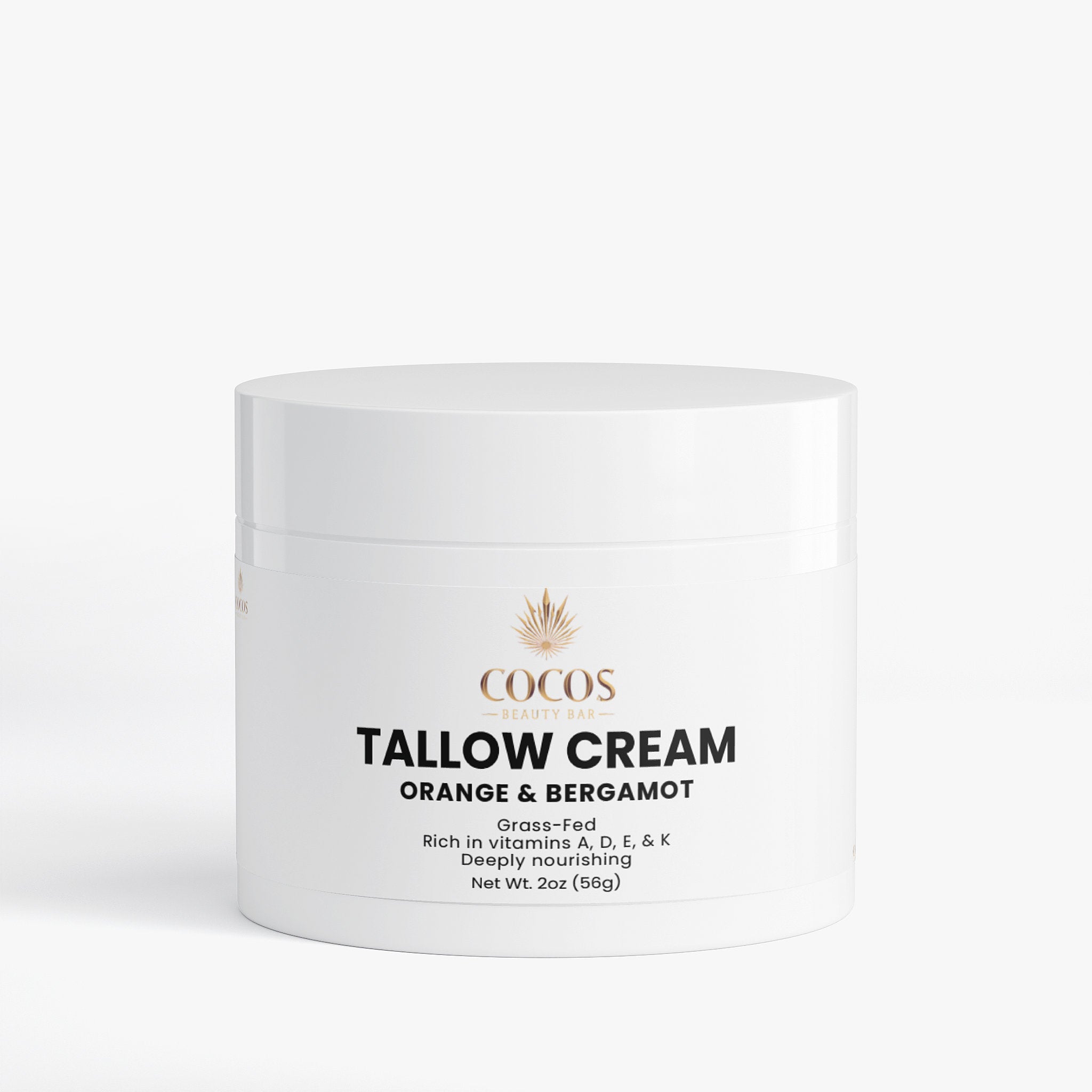 Tallow Cream Orange & Bergamot
