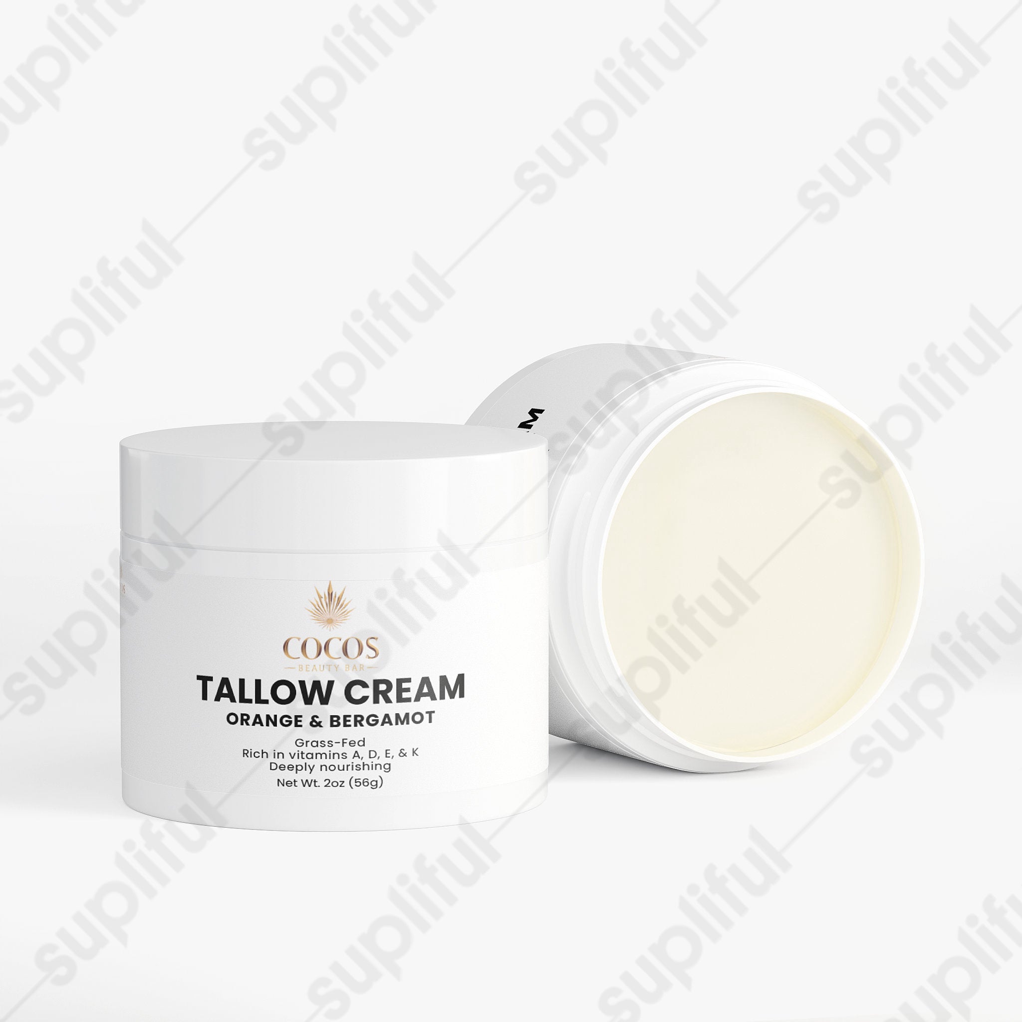 Tallow Cream Orange & Bergamot