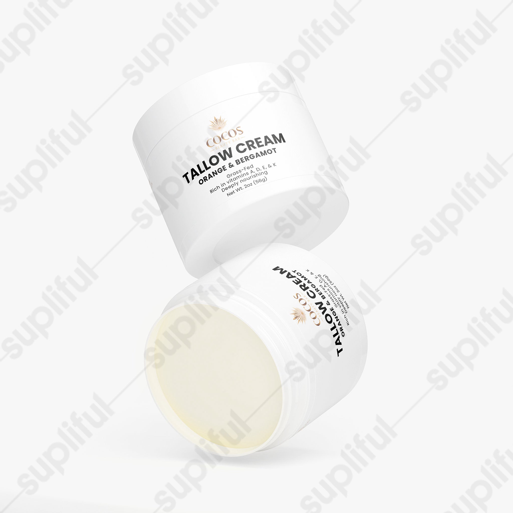 Tallow Cream Orange & Bergamot