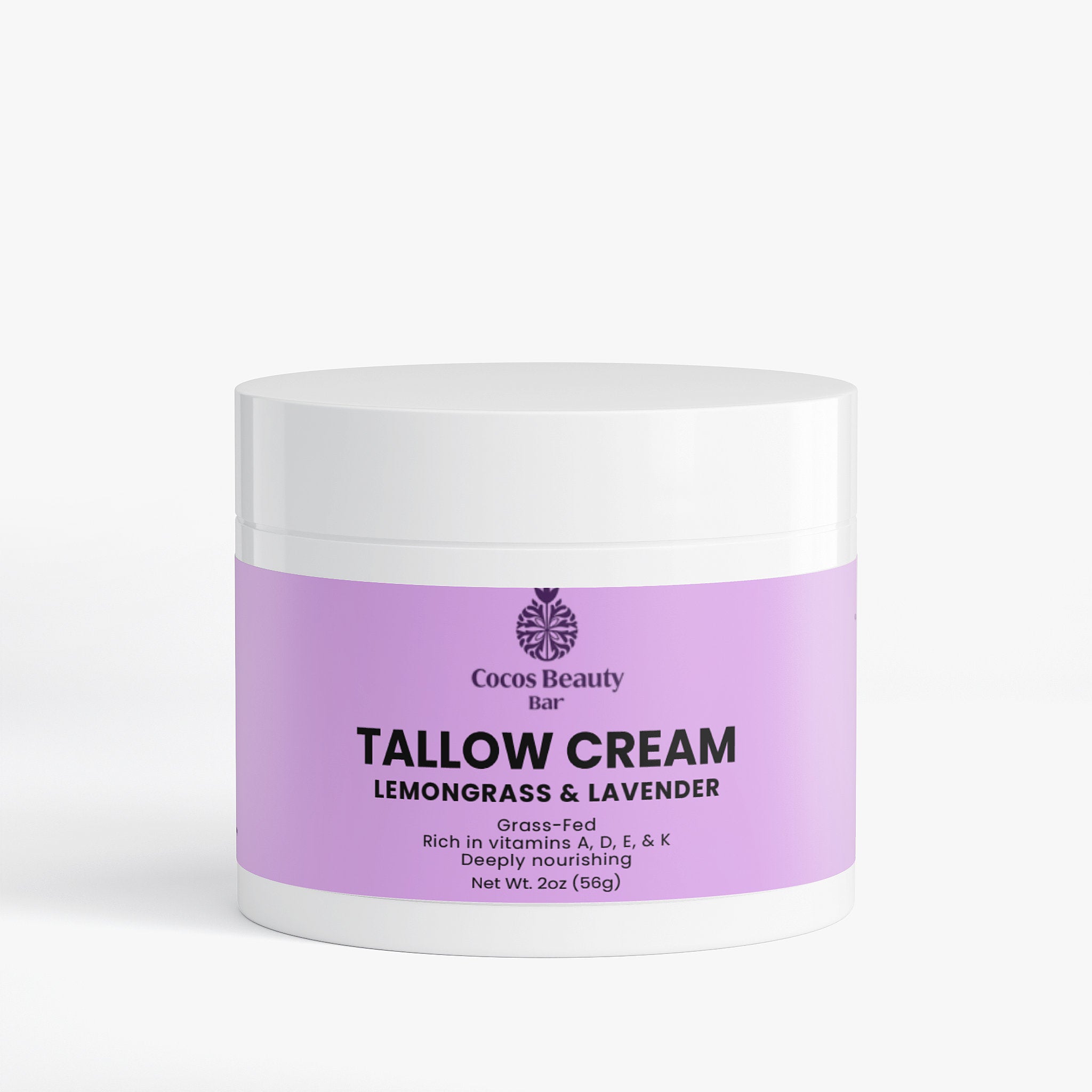 Tallow Cream Lemongrass & Lavender