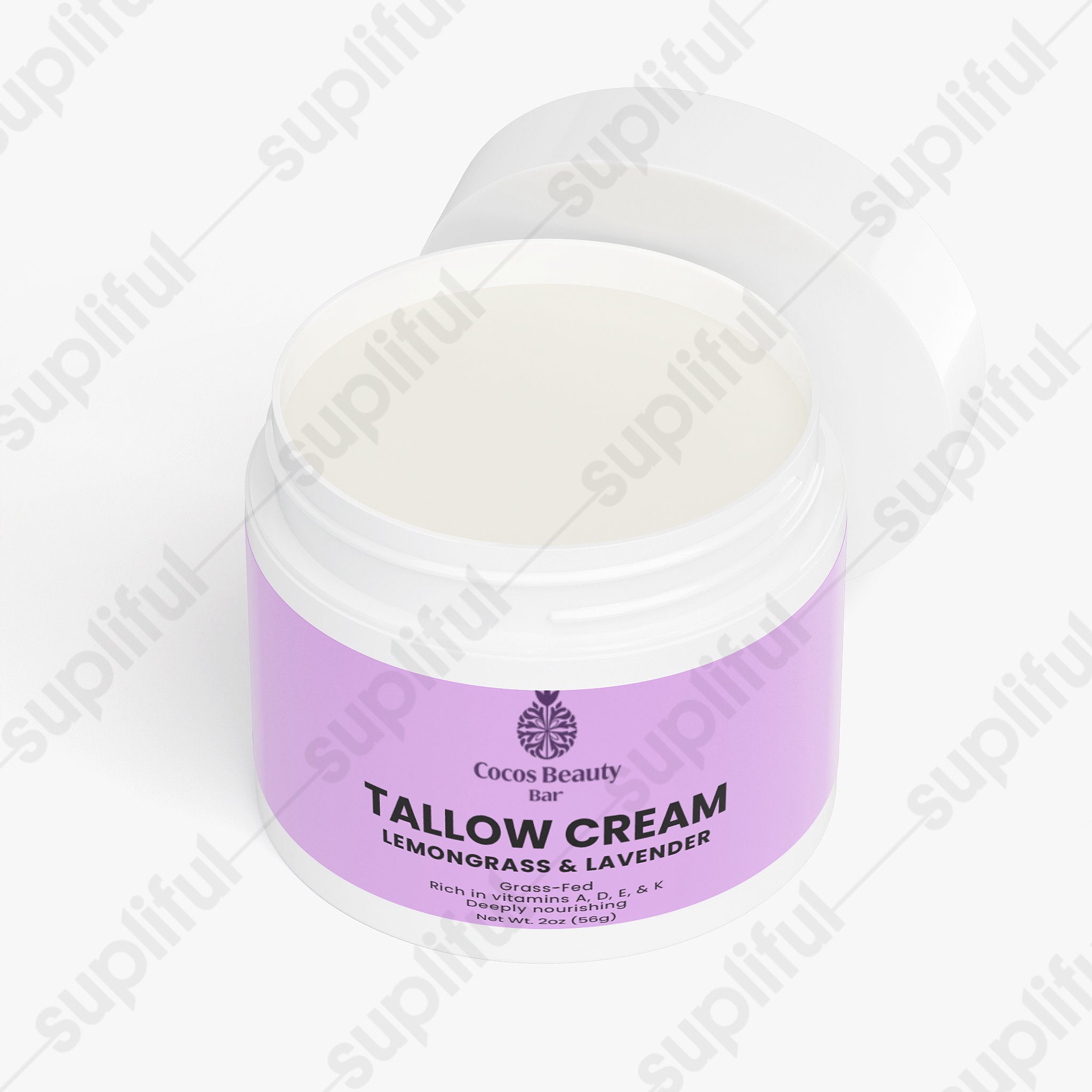 Tallow Cream Lemongrass & Lavender
