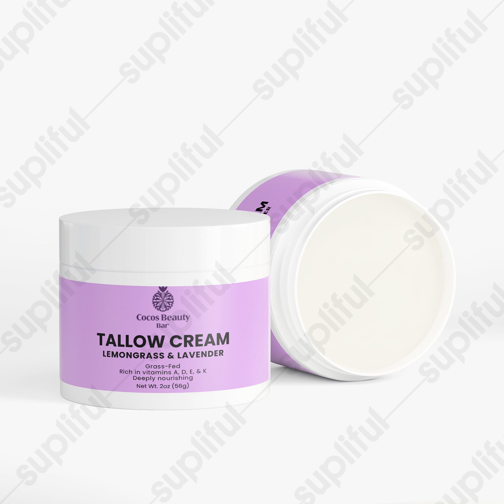 Tallow Cream Lemongrass & Lavender