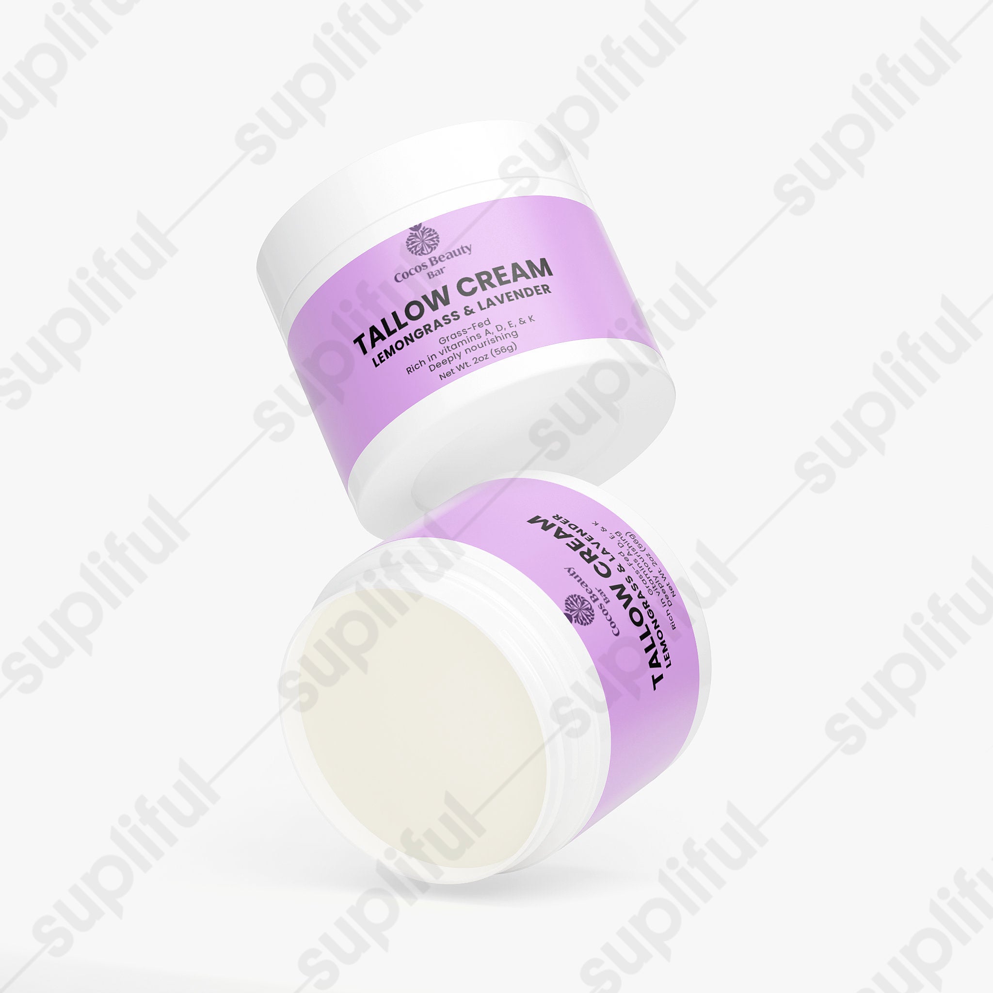 Tallow Cream Lemongrass & Lavender